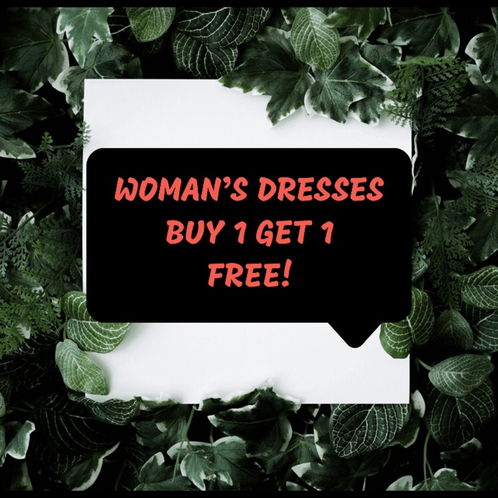 🔥Woman’s Dresses BUY 1 GET 1 FREE🔥